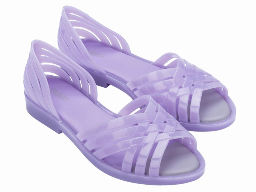 Sandalias Melissa Flora Mujer - Moradas - Argentina APD-154678